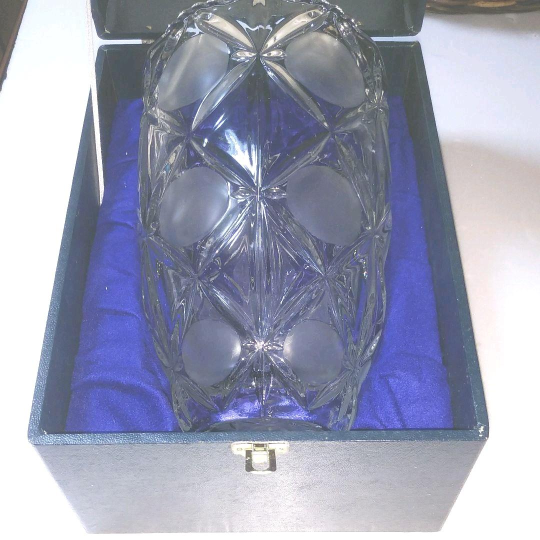 ボヘミアガラス花瓶