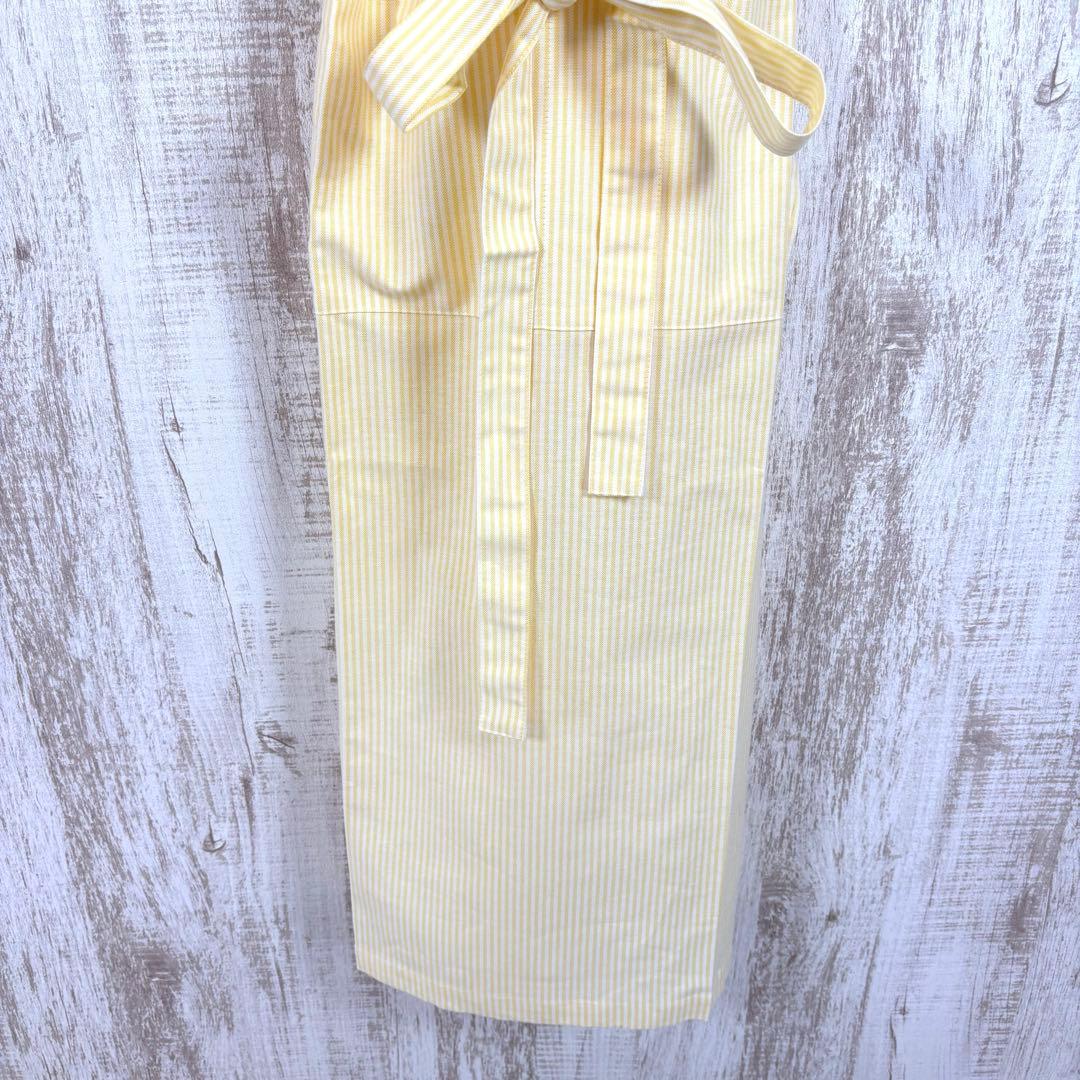 新品未使用 ラルフローレン カラーポニー ロゴ刺繍 ストライプ エプロン