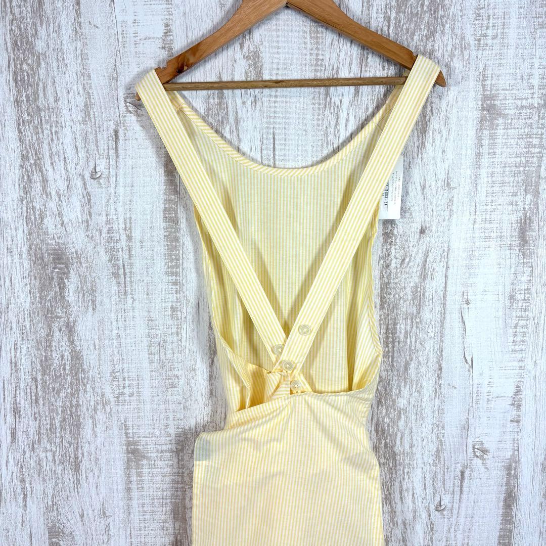 新品未使用 ラルフローレン カラーポニー ロゴ刺繍 ストライプ エプロン