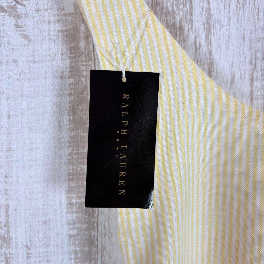 新品未使用 ラルフローレン カラーポニー ロゴ刺繍 ストライプ エプロン