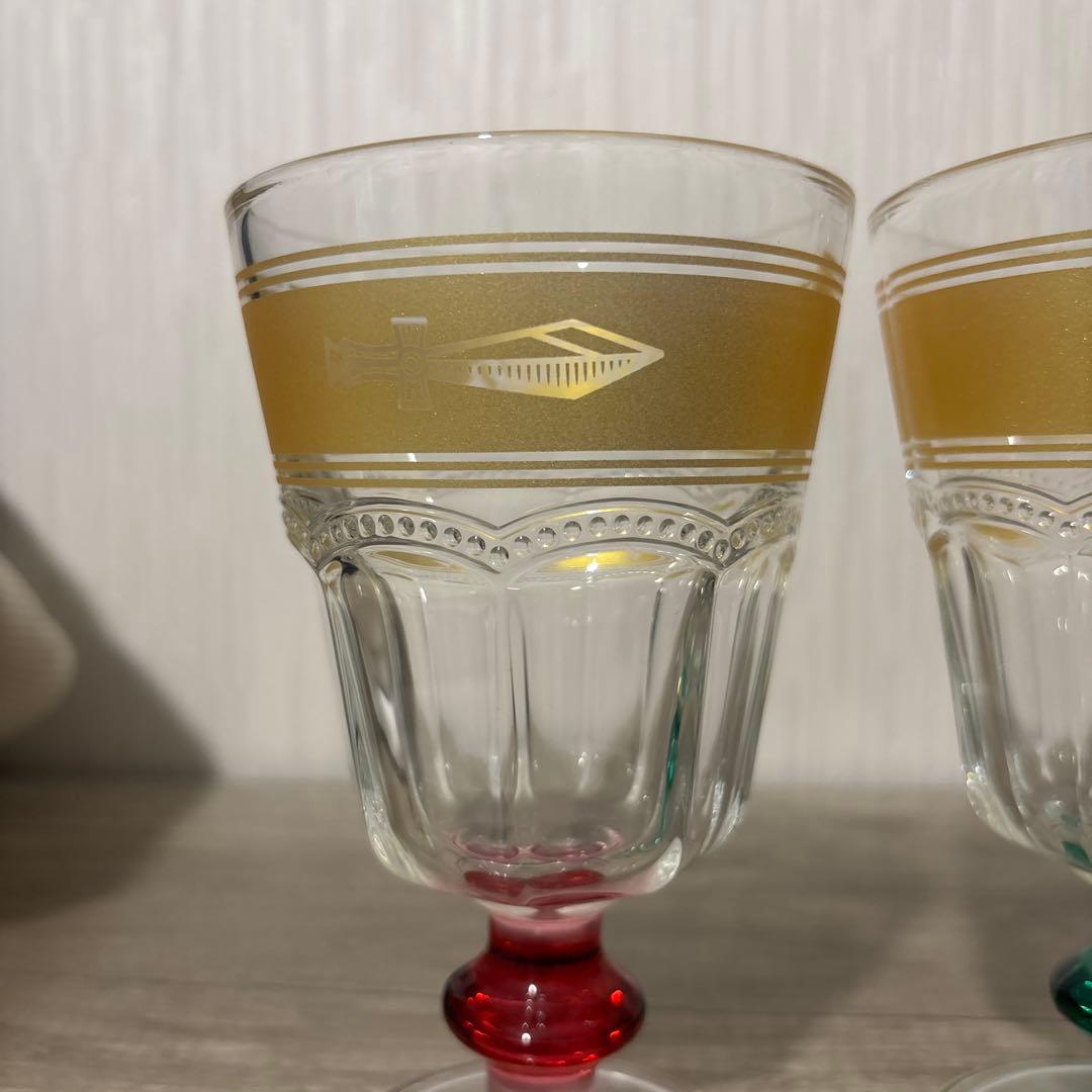 1番くじ　ハリーポッター ガラスカップ 4個セット