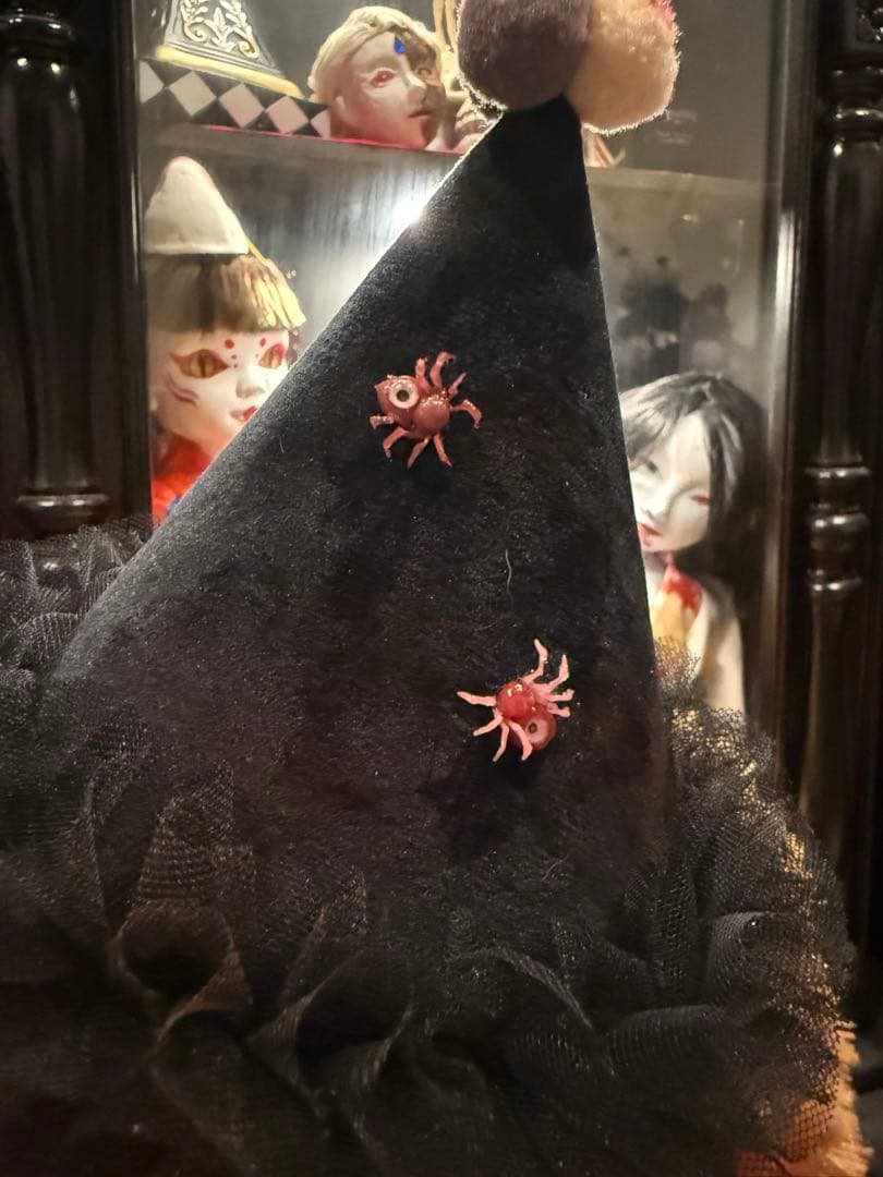 グロ注意❤️蜘蛛の目玉　特大ピエロクマ　ぬいぐるみ　ホラー　スパイダー
