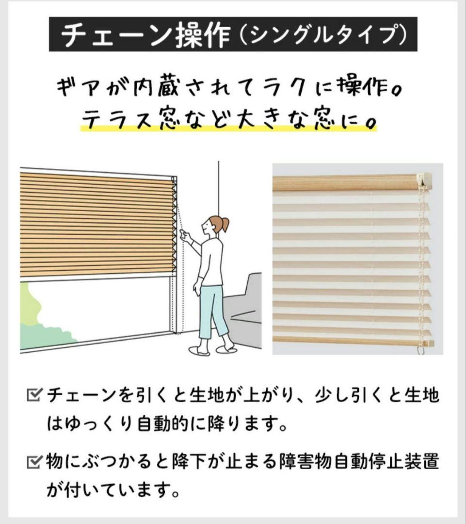 プリーツスクリーン ブラインドカーテン