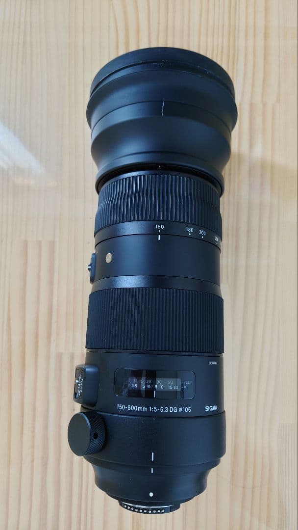 SIGMA シグマ 150-600mm F5-6.3 Sports ニコンF用