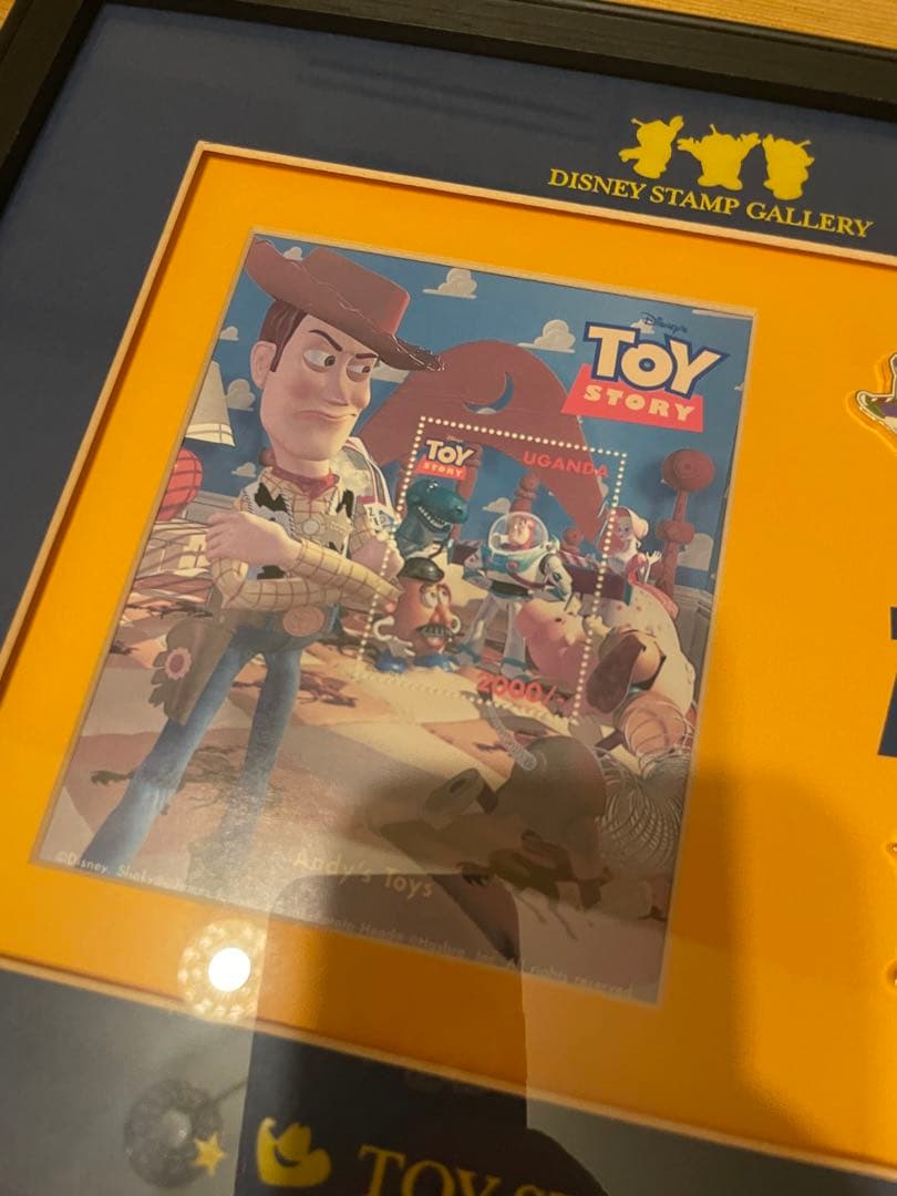 【使用品】トイストーリー　ピンバッジ ディズニースタンプギャラリー