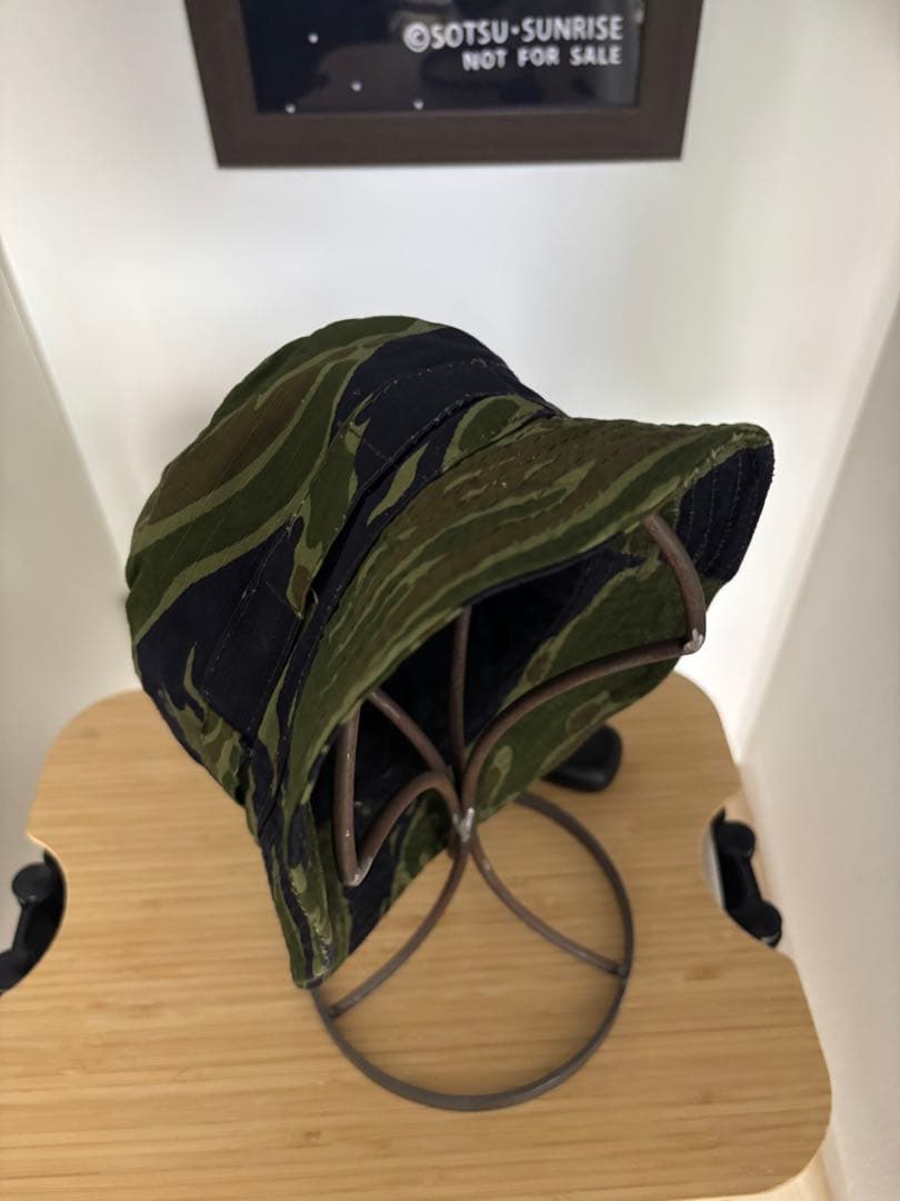 NAM戦　ARVN 実物生地使用　タイガーストライプ　ブーニーハット