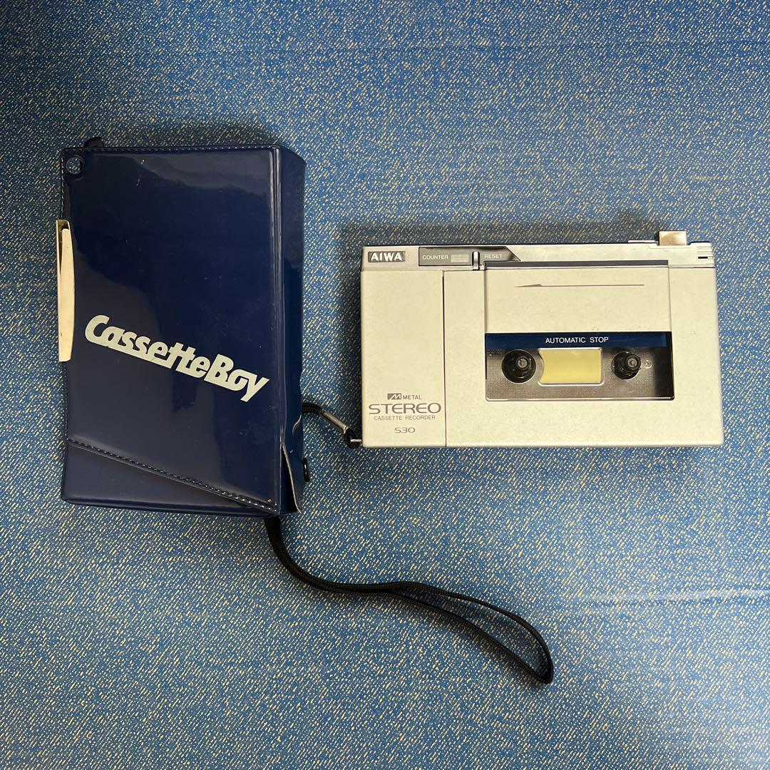 AIWA S30 カセットレコーダー　TP-S30