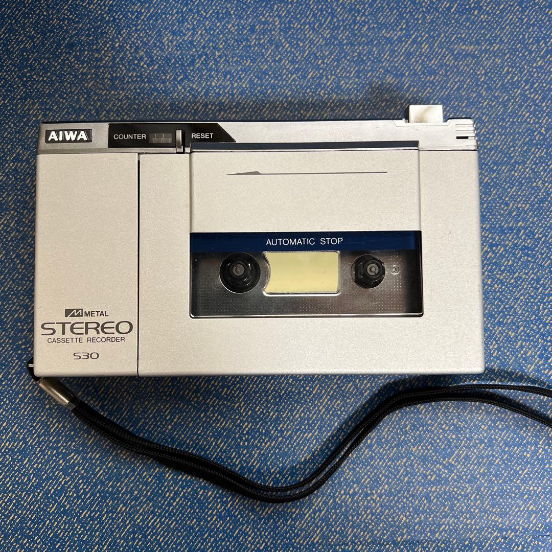 AIWA S30 カセットレコーダー　TP-S30