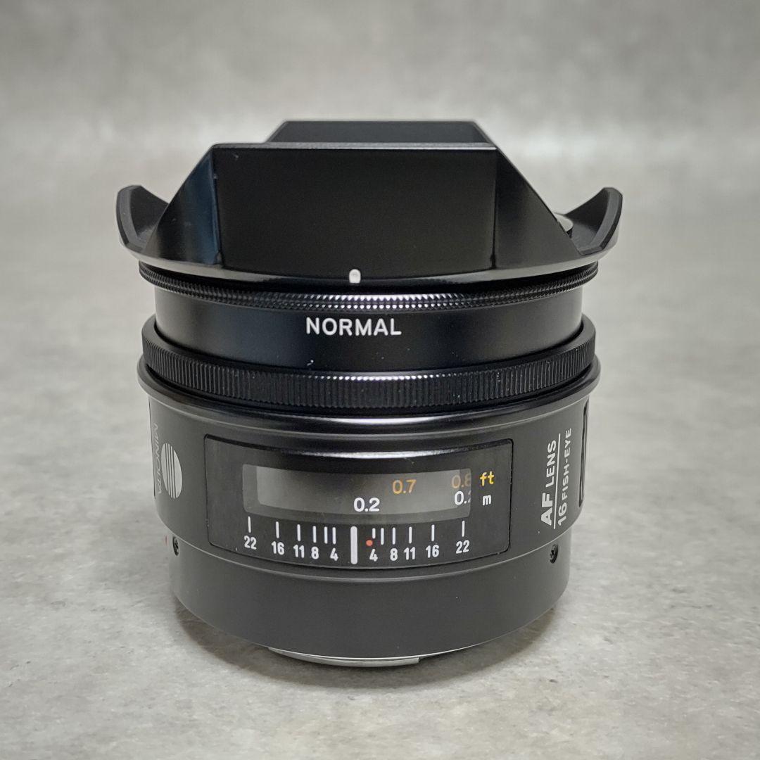 MINOLTA FISH-EYE AF 16mm F2.8 ミノルタ 魚眼レンズ