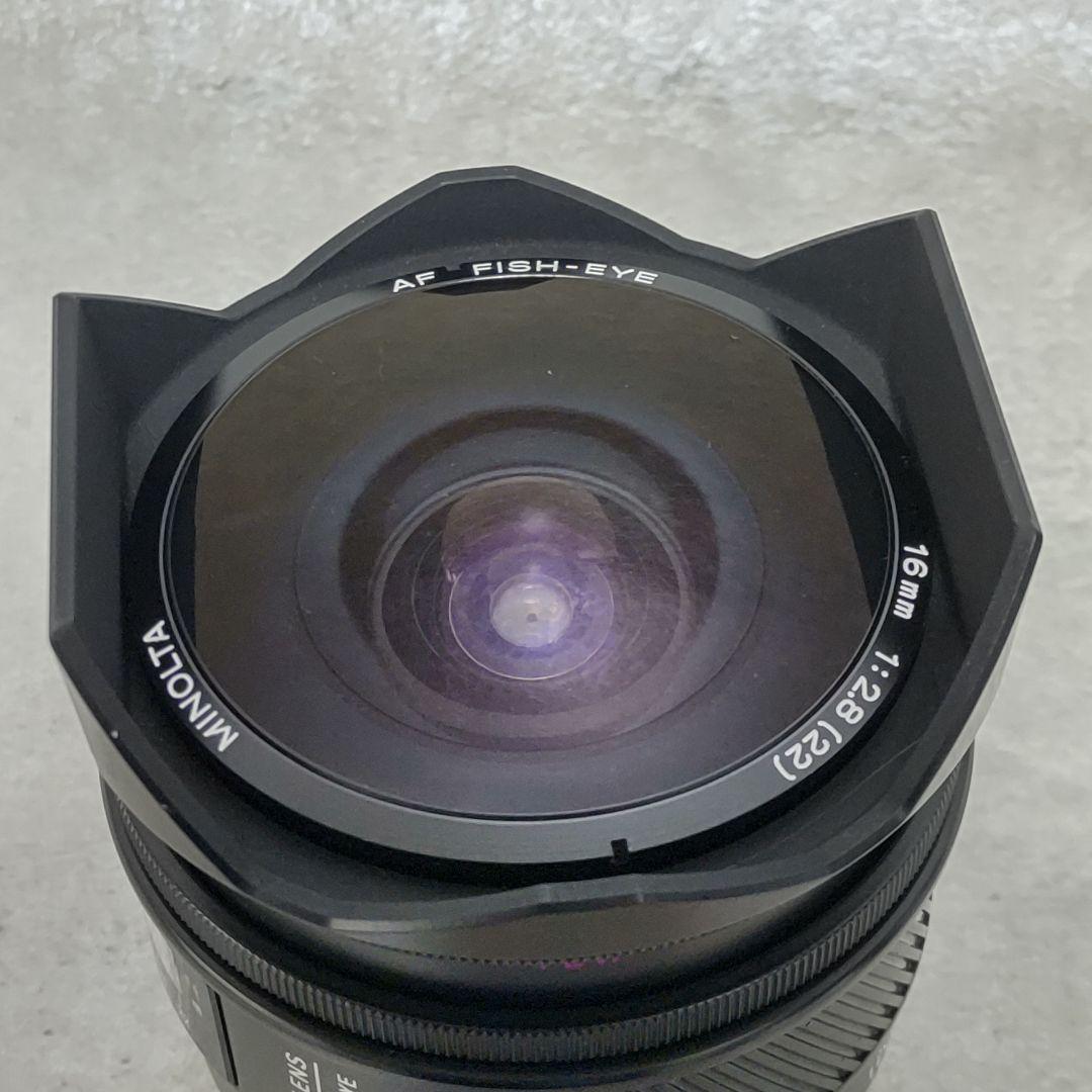 MINOLTA FISH-EYE AF 16mm F2.8 ミノルタ 魚眼レンズ