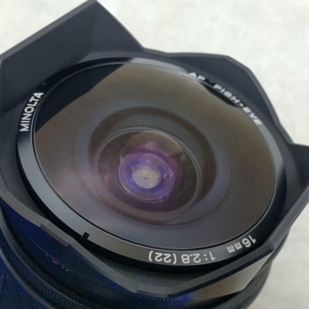 MINOLTA FISH-EYE AF 16mm F2.8 ミノルタ 魚眼レンズ
