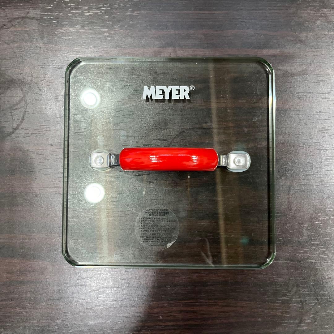 MEYER スクエアグリルパン ガラス蓋付き
