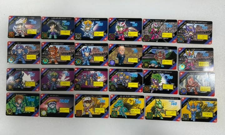 聖闘士星矢　カードダス　キラ　ノーマル52枚セット