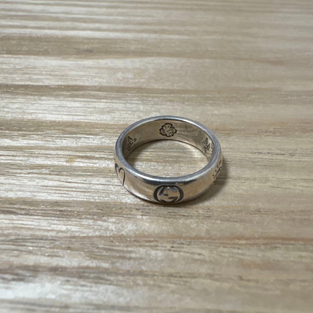 GUCCI BLIND FOR LOVE 指輪 シルバー 6号