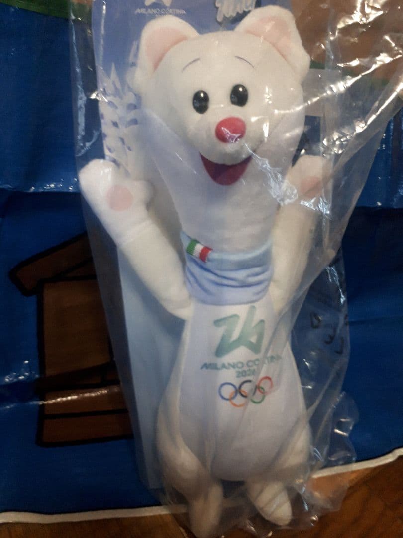 ミロ　　ミラノ コルティナ オリンピック2026 ぬいぐるみ 35cm