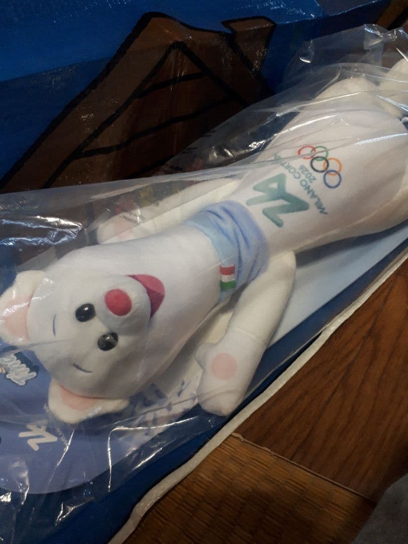 ミロ　　ミラノ コルティナ オリンピック2026 ぬいぐるみ 35cm