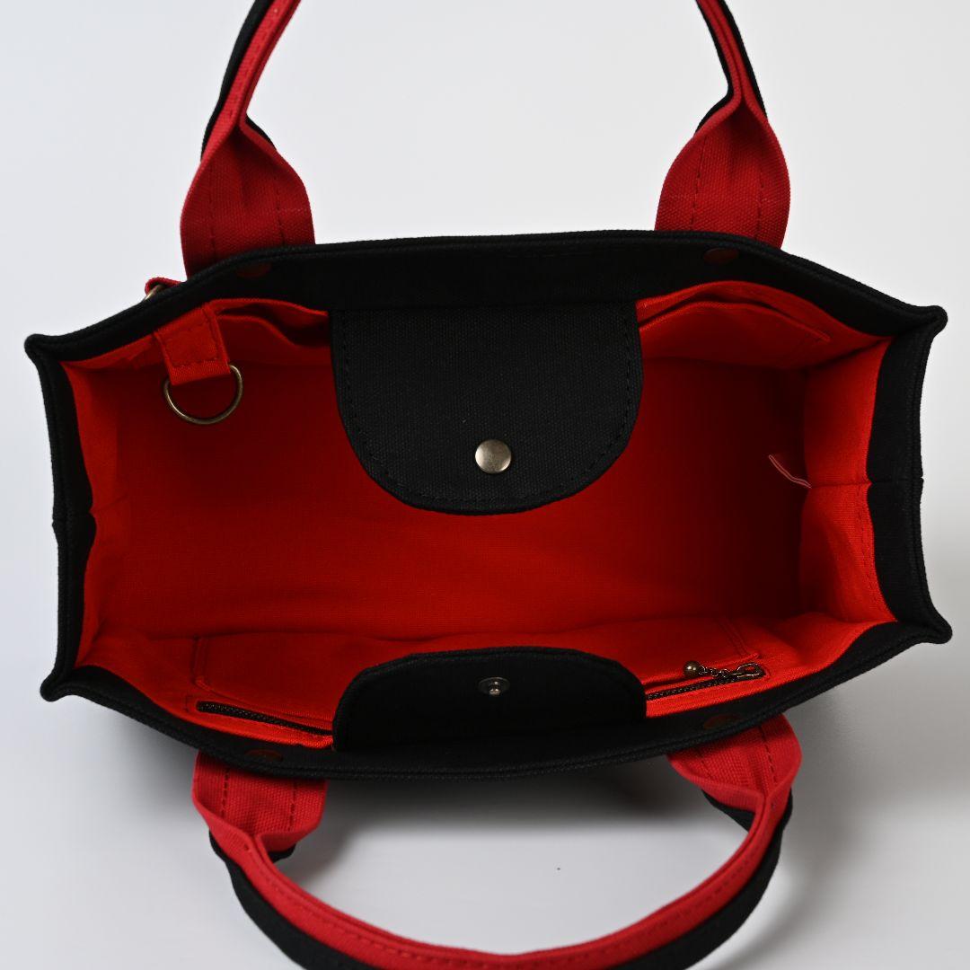 [ちぃたろう]8号/11号×倉敷帆布×8番糸 スクエアトートバッグL