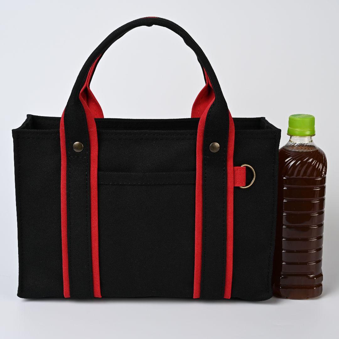 [ちぃたろう]8号/11号×倉敷帆布×8番糸 スクエアトートバッグL