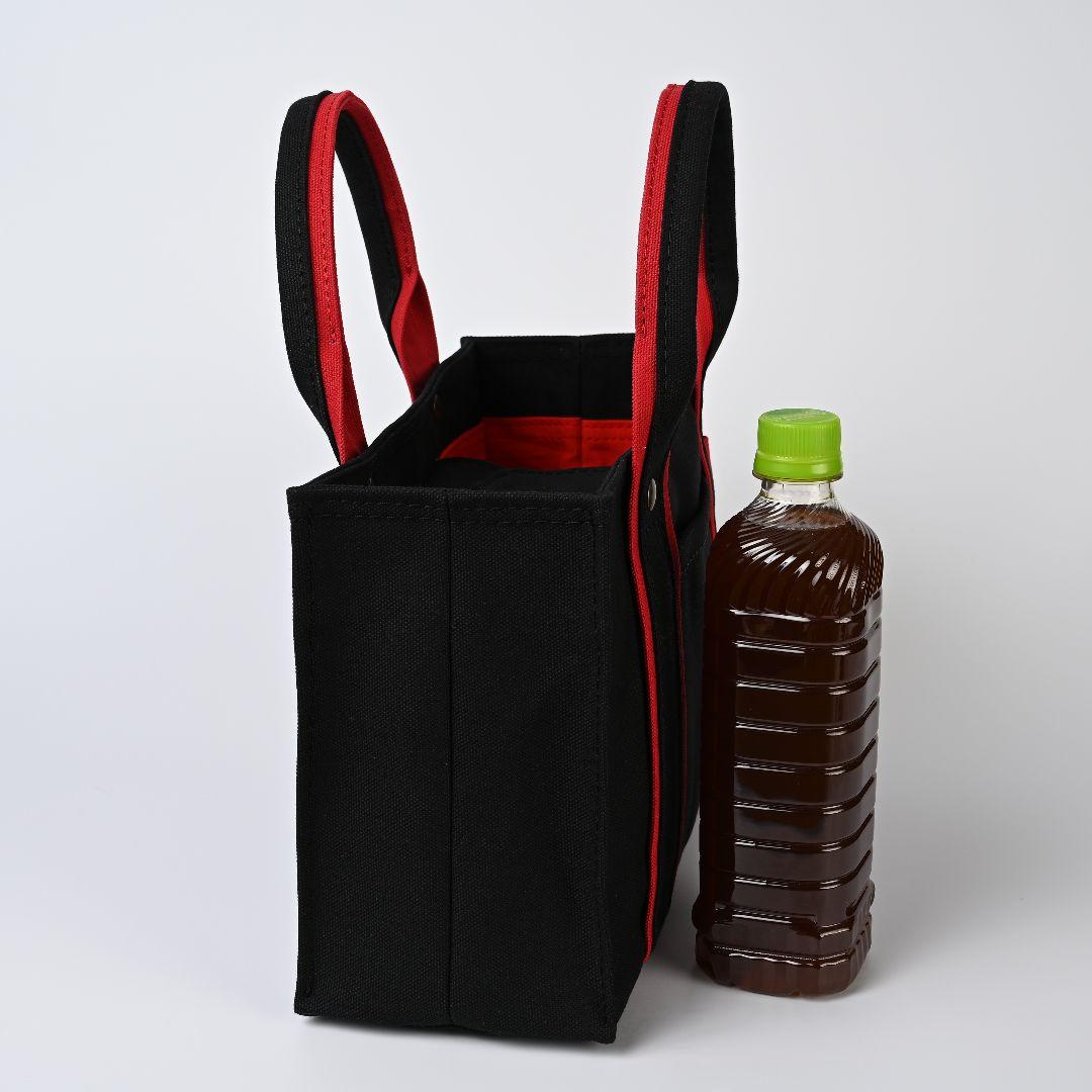 [ちぃたろう]8号/11号×倉敷帆布×8番糸 スクエアトートバッグL