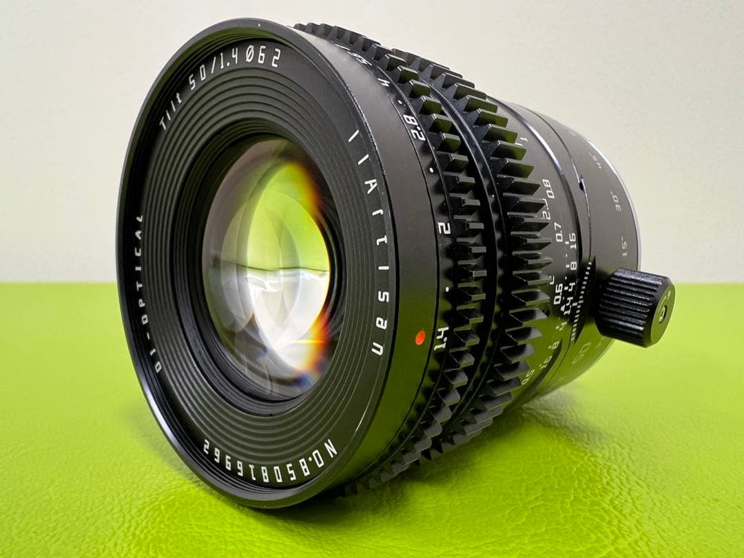 美品　銘匠光学　TT Artisan 50mmf1.4 チルトレンズ　Lマウント