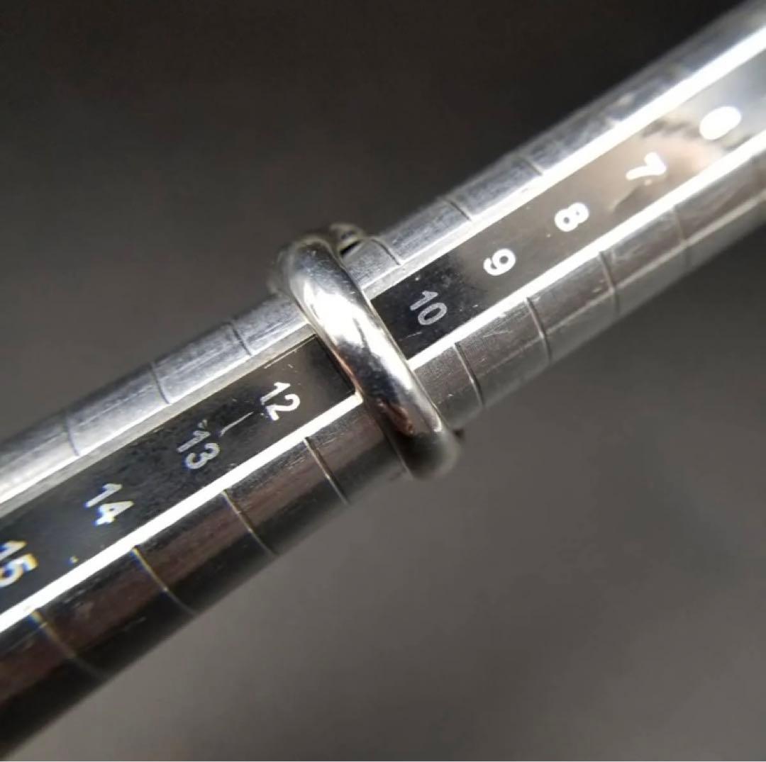 K14 金メッキ シルバー ツイスト ゴールド　ヴィンテージ リング 指輪