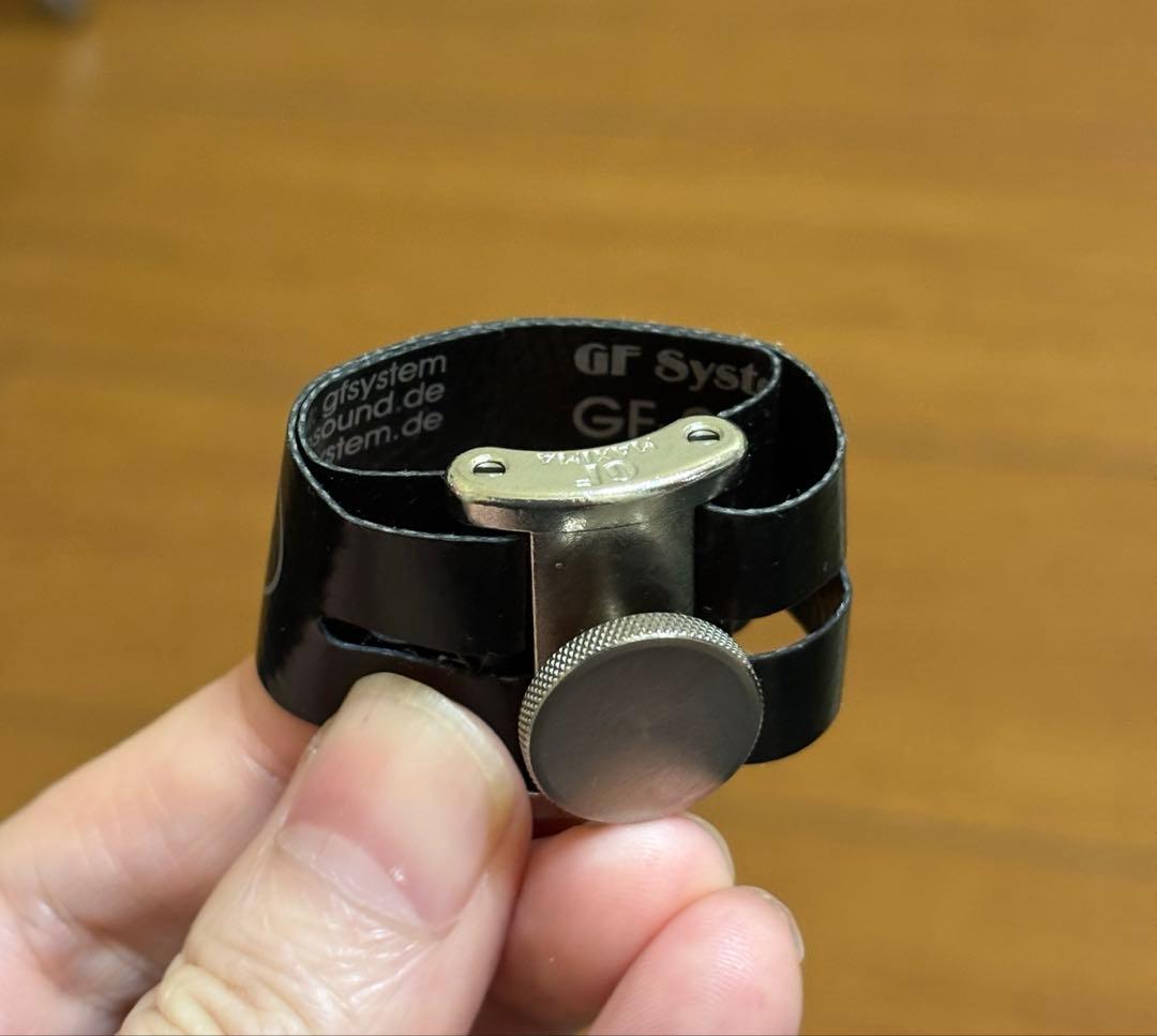 【GF システム マキシマ シルバーライン】Bbクラリネット用 リガチャー