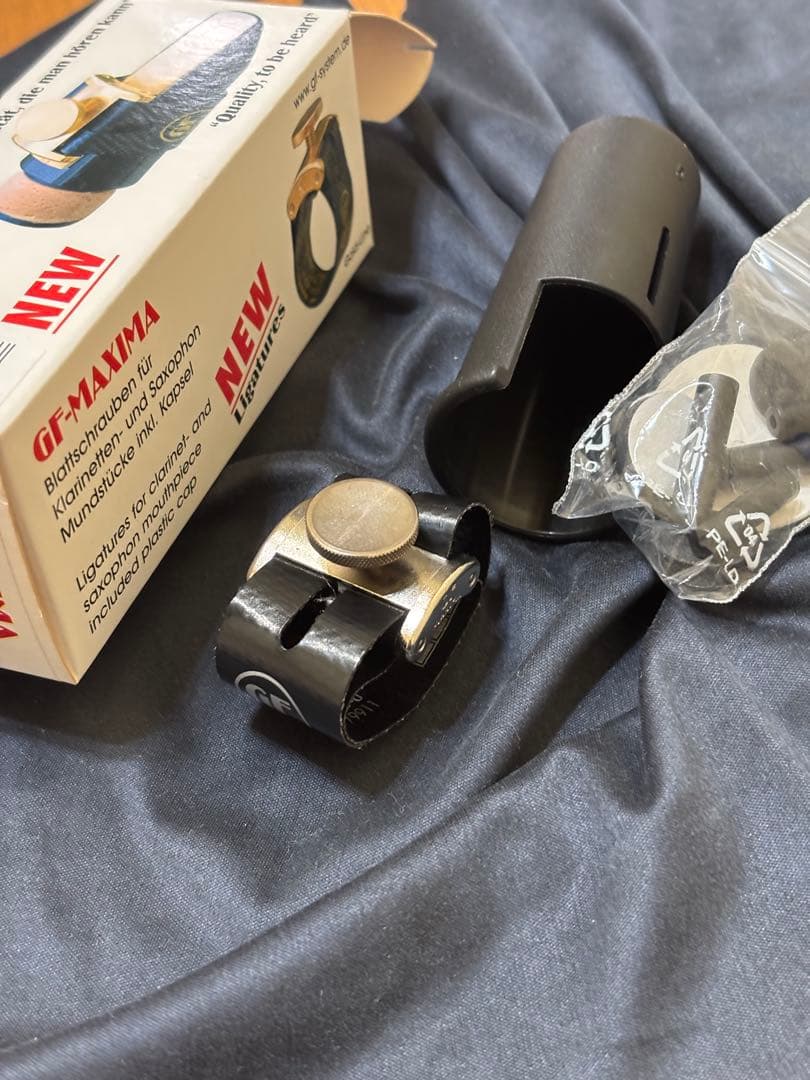 【GF システム マキシマ シルバーライン】Bbクラリネット用 リガチャー