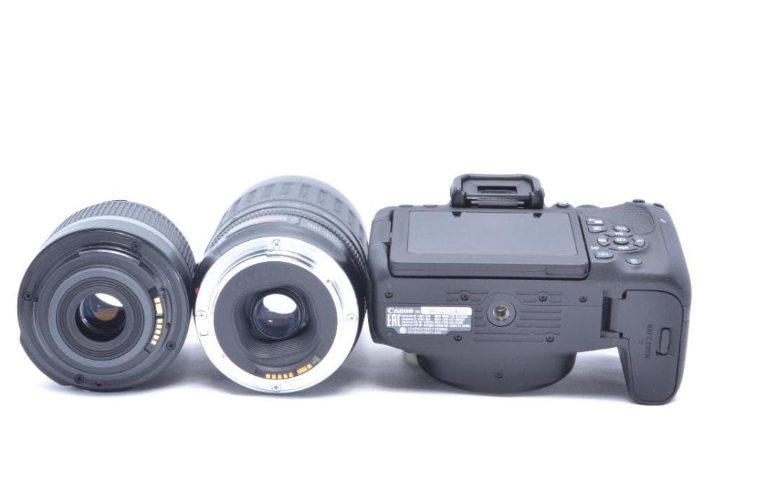 初期不良保証✿Canon KissX9i✿ダブルレンズセット✿キャノン✿一眼レフ