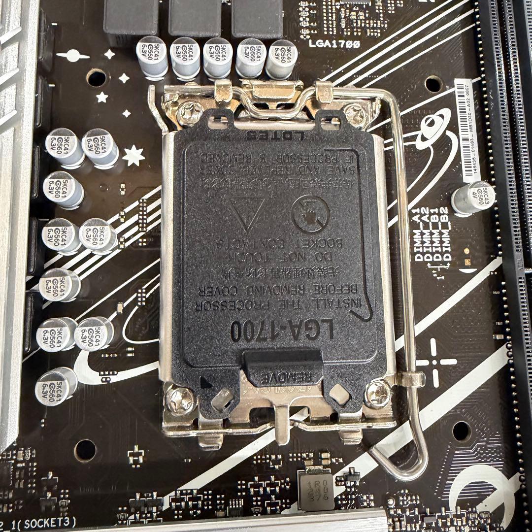 マザーボード ASUS B760M-AJ D4 Windows11 