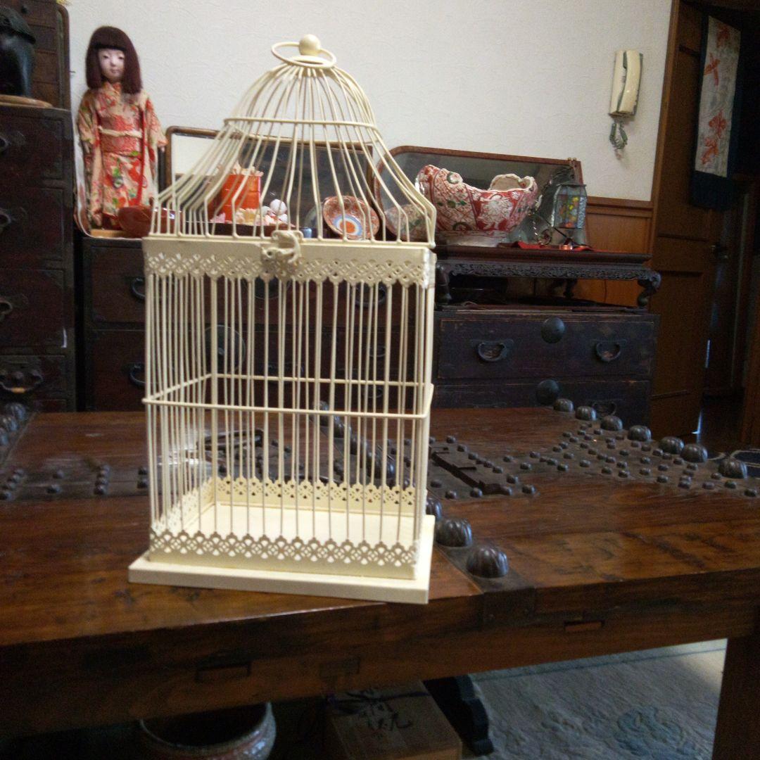 ワイヤー、鳥かご、観葉植物入れ