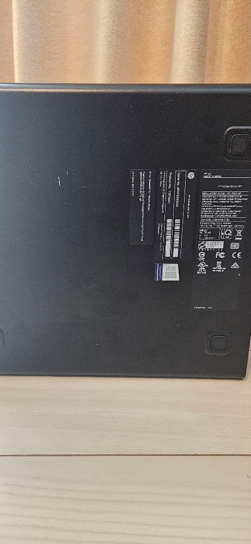 Windowsデスクトップ hp 600g3 i5-7500