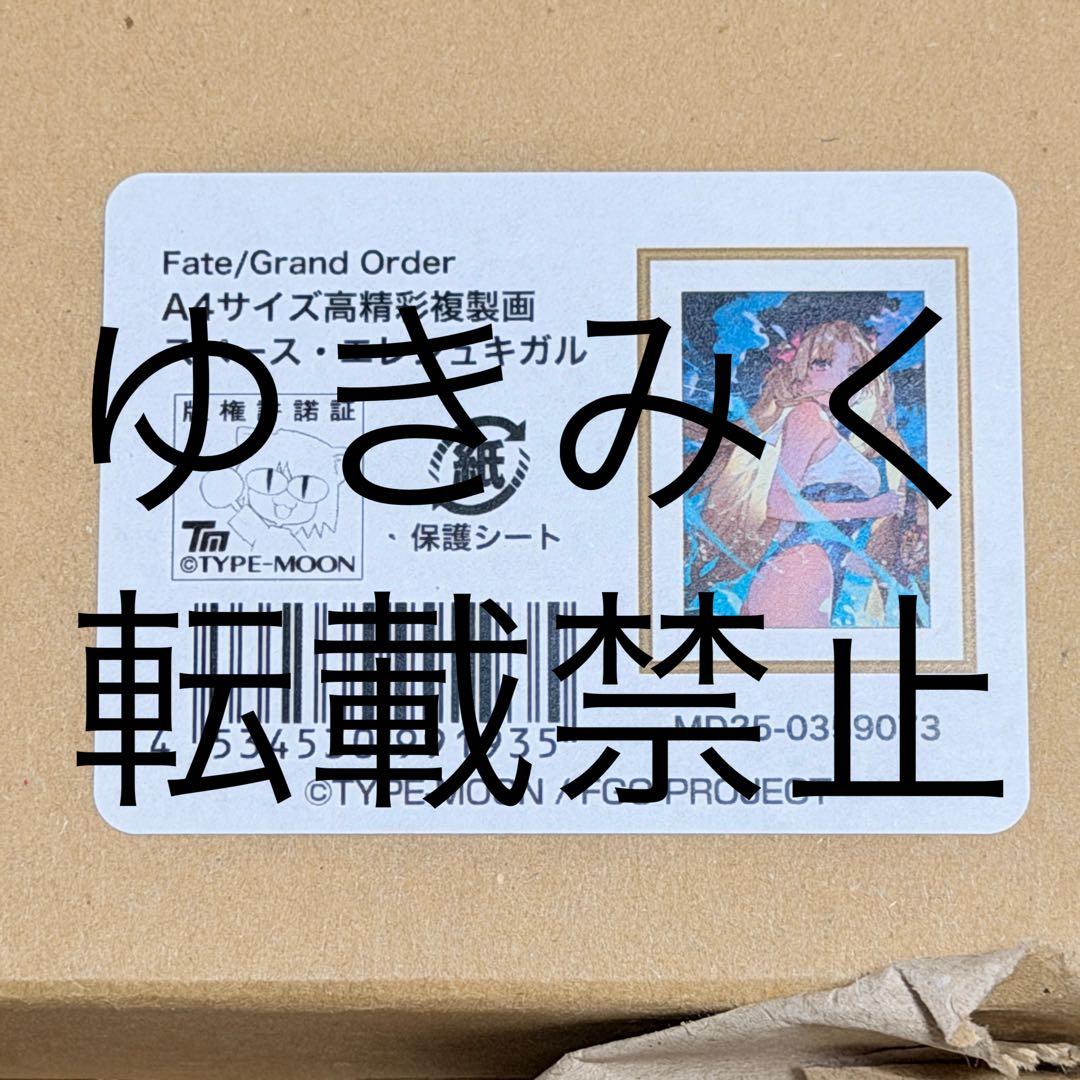 高精彩複製画　スペース・エレシュキガル　FGO 最終再臨展 エレシュキガル　水着