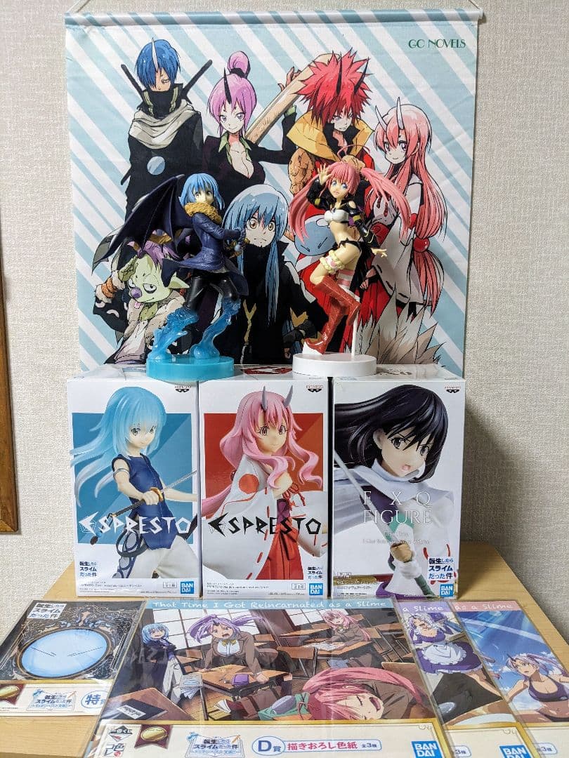 転スラ SAO アニメグッズセット