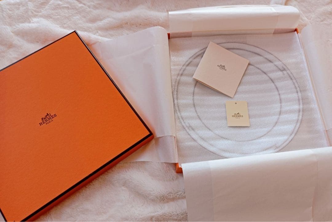 HERMES リズム デザートディッシュ2枚セット