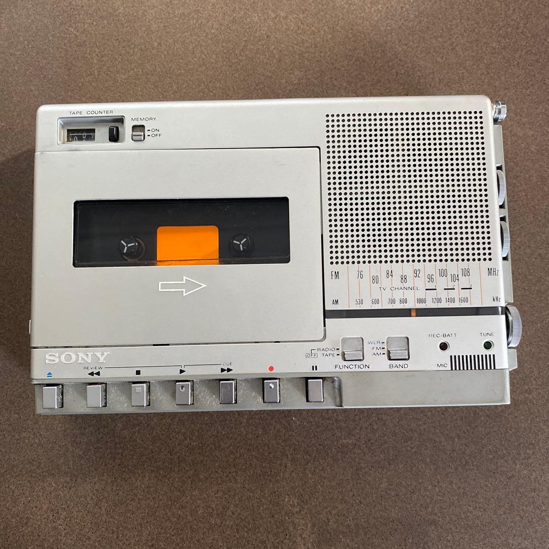 SONY CFM-800 ポータブルラジオカセットレコーダー