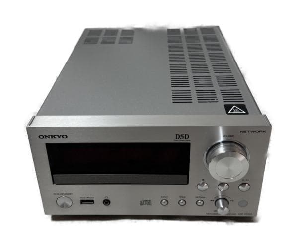 ONKYO DSD NETWORK ミニコンポ シルバー