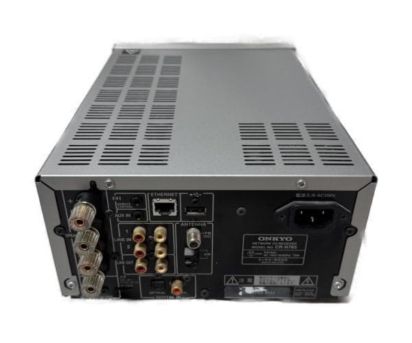 ONKYO DSD NETWORK ミニコンポ シルバー