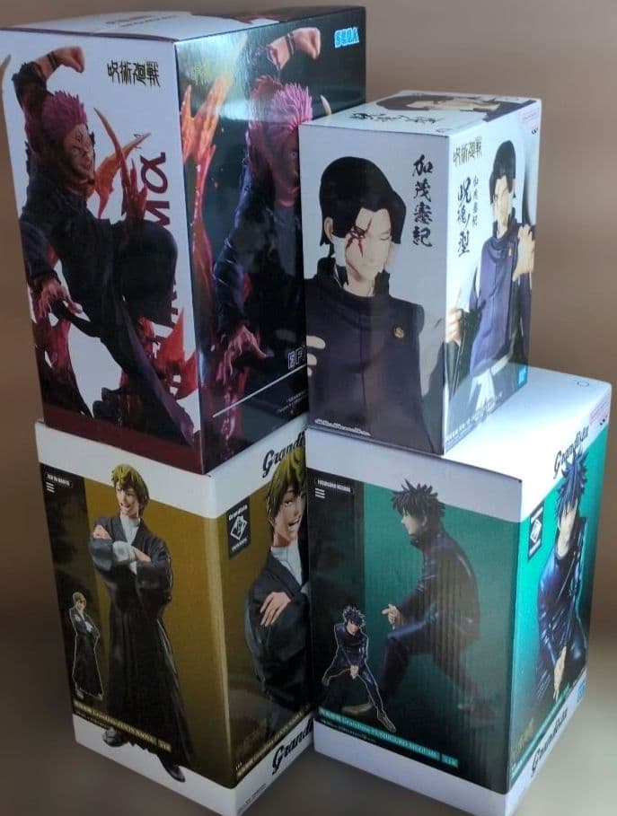 呪術廻戦 フィギュア　4点