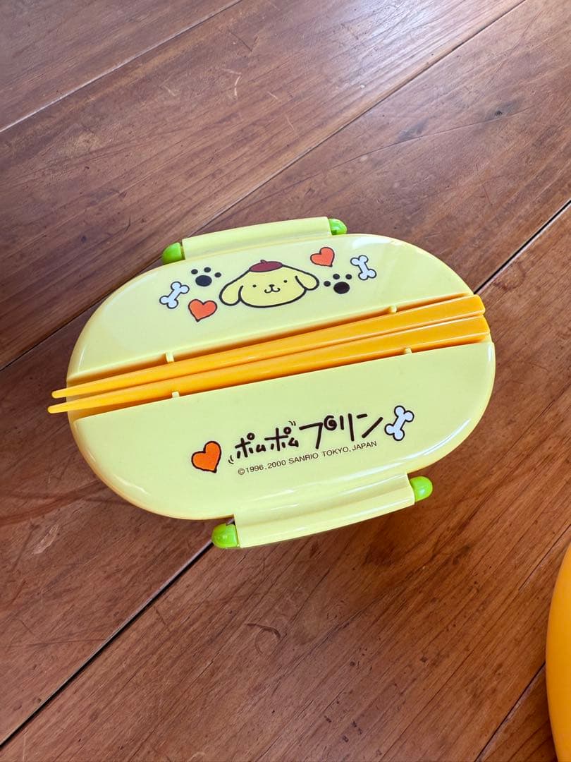 ポムポムプリン ハローキティ小僧寿しコラボ　弁当箱 サンリオ