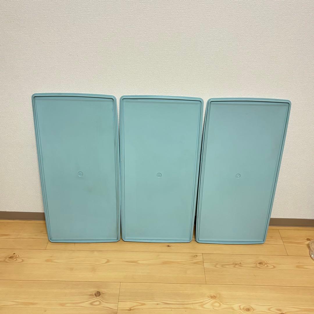 3個セット　タッパーウェア　衣装ケース　①