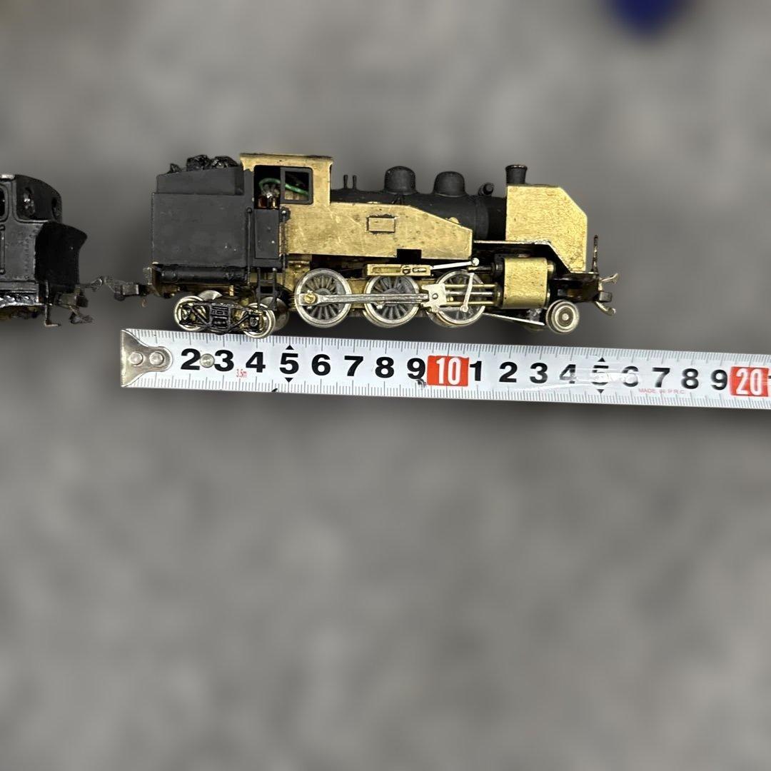 碓*4様 金属製蒸気機関車 と貨車セット