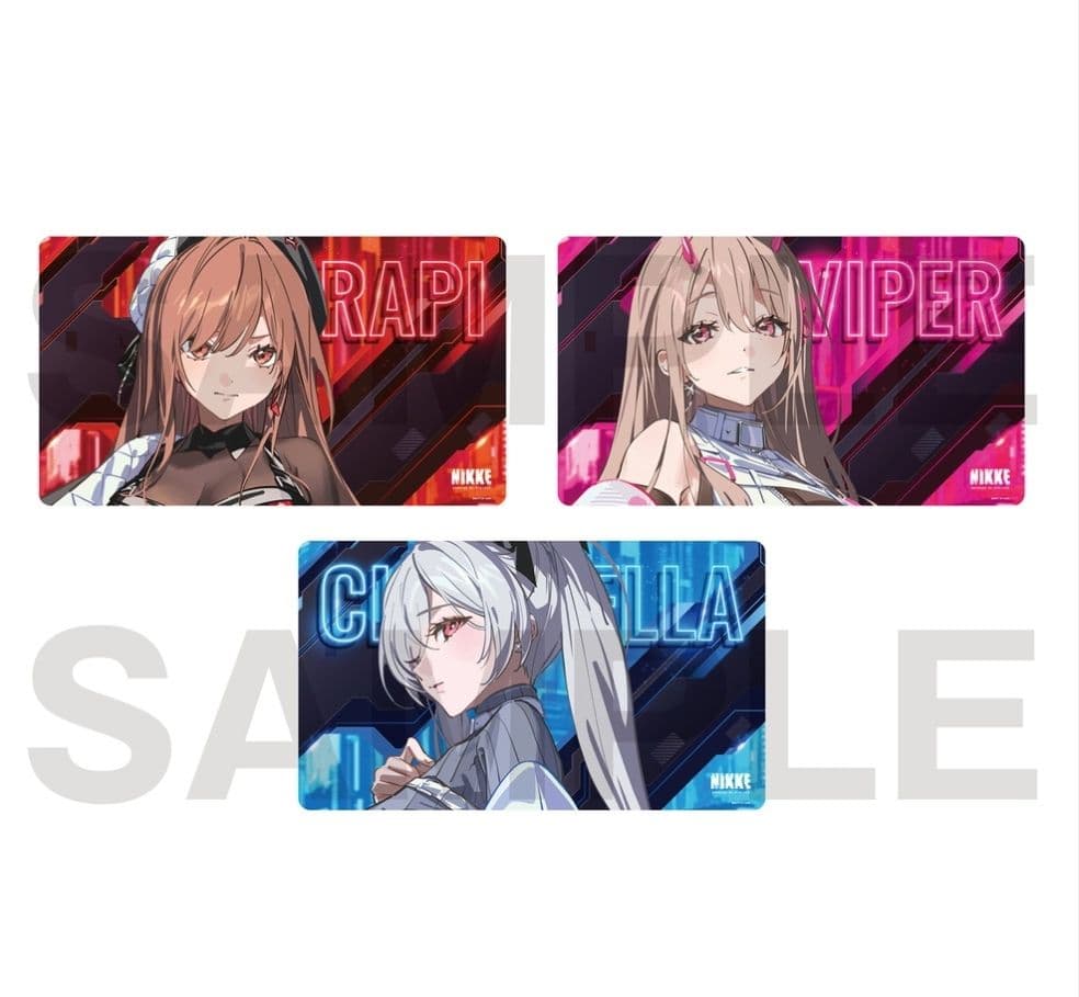 ラピ NIKKE デスクマット ラバーマット プレイマット TSUTAYA