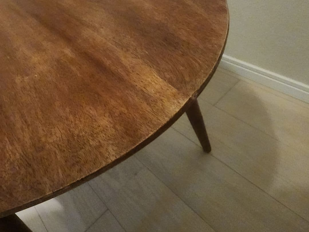 ZARA  ザラホーム ベベル ウッドテーブル 70 x 46 x 60