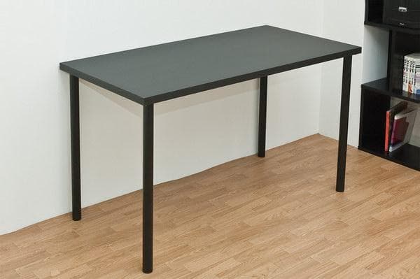 《新品・送料無料》フリーテーブル　120×60　BK/WH