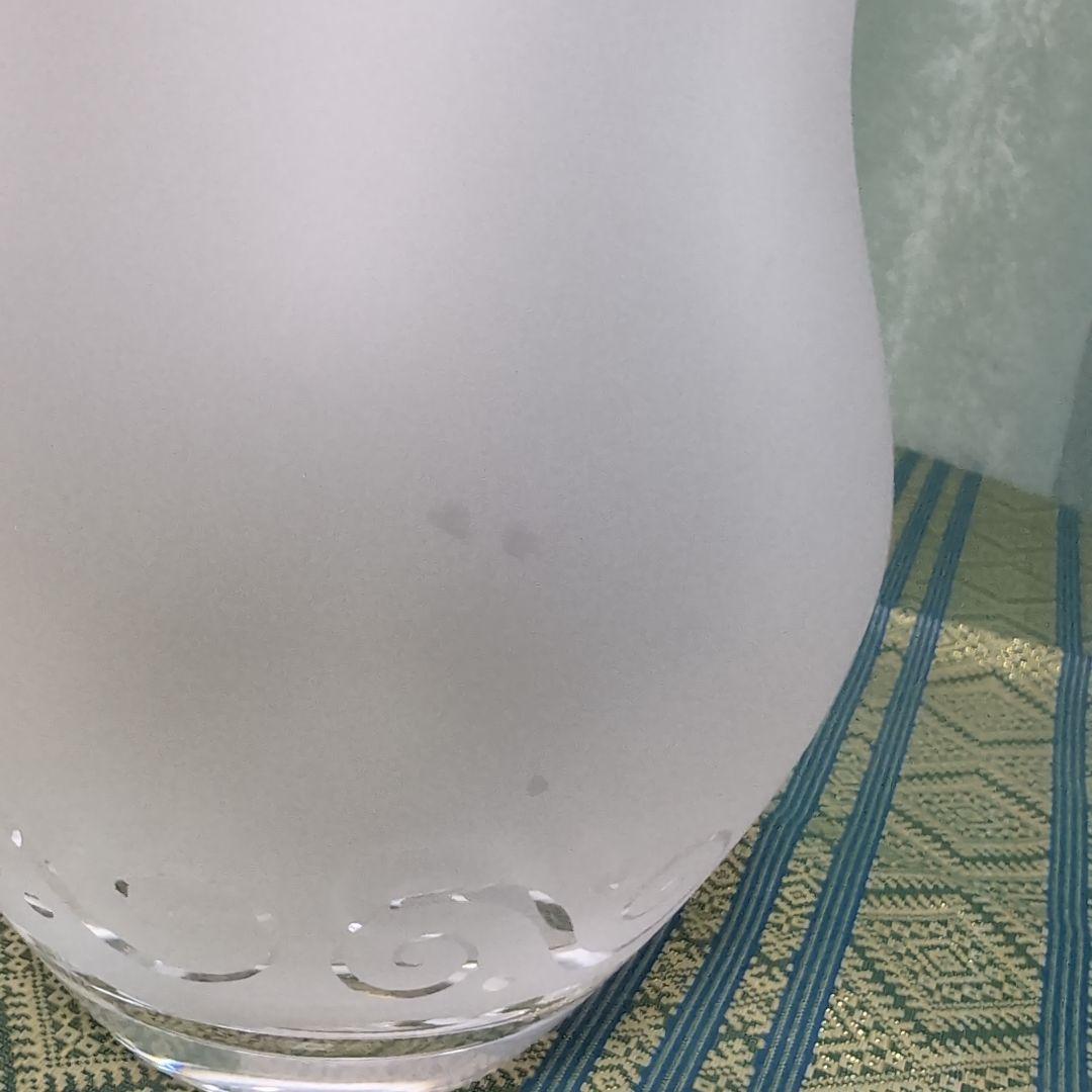 スガハラガラス　サンドブラスト　クリア