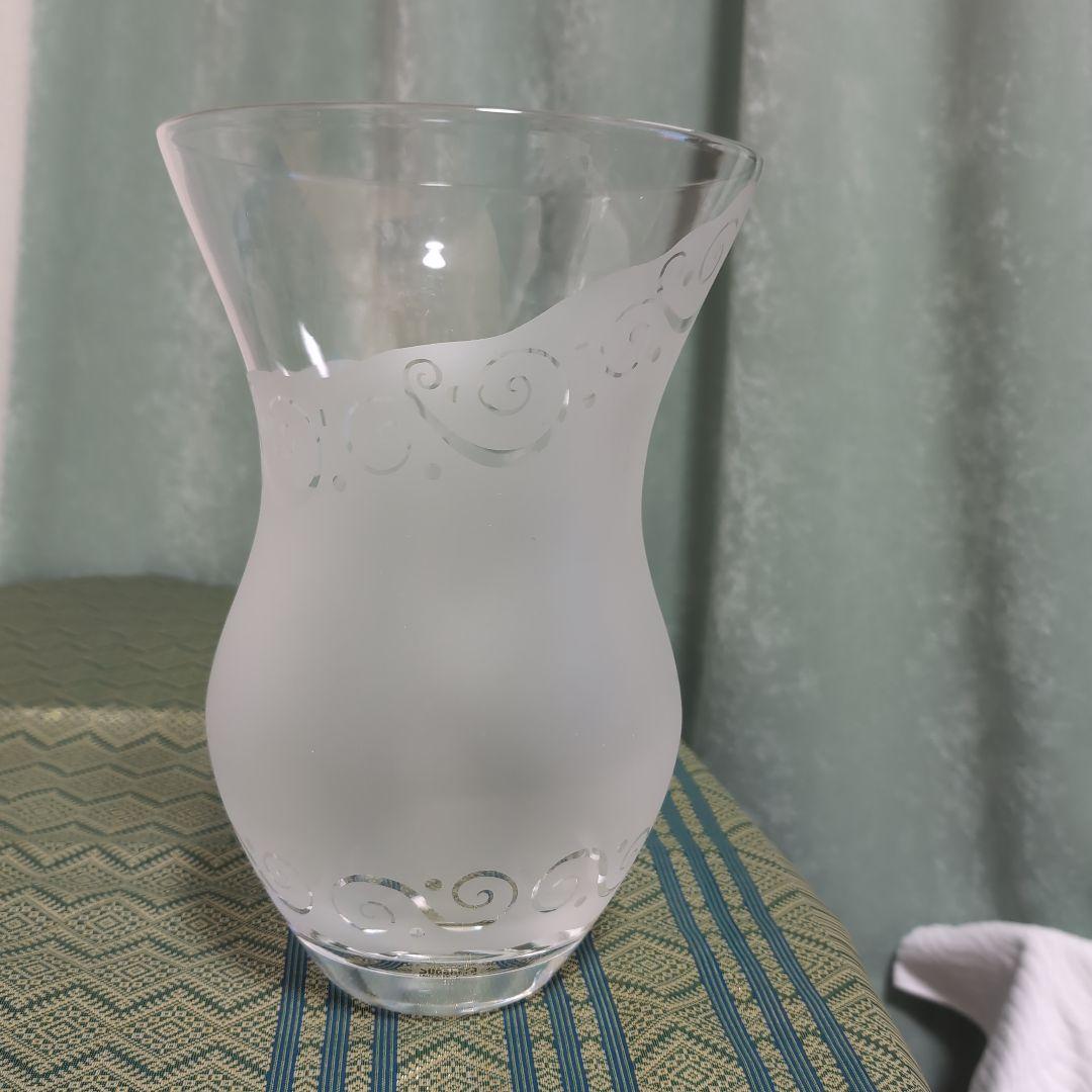 スガハラガラス　サンドブラスト　クリア