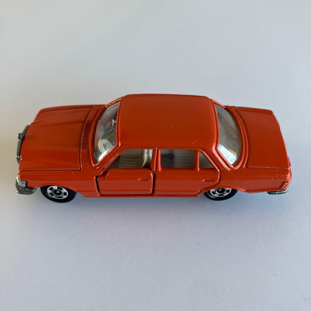 ■絶版》トミカ【日本製】メルセデス ベンツ 450SEL/朱色☆外国車セット単品