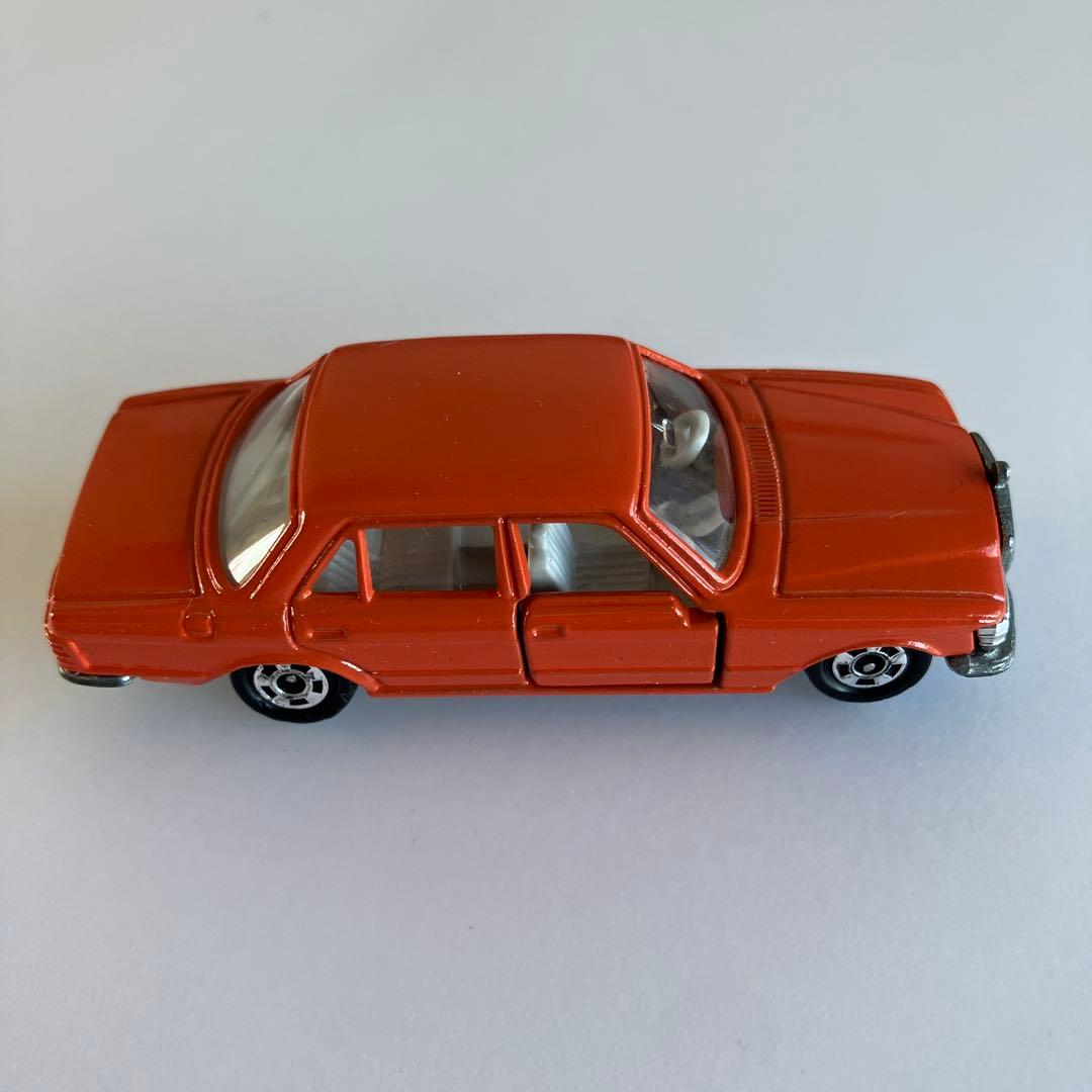 ■絶版》トミカ【日本製】メルセデス ベンツ 450SEL/朱色☆外国車セット単品