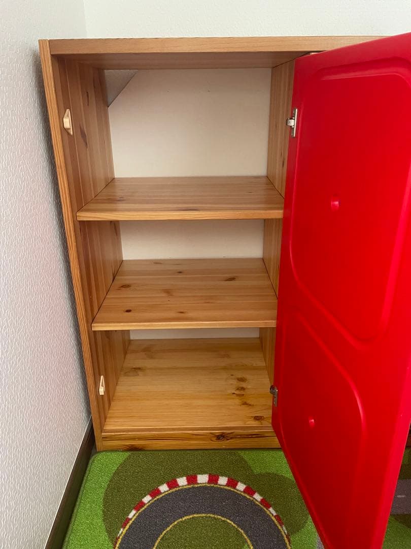 【引き取り限定】廃盤・希少品⭐︎イケア　トロファスト （引き出し・扉付き！）