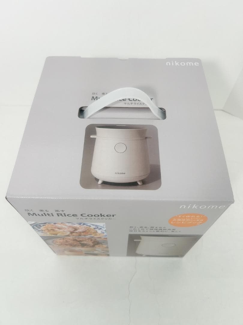 【新品未使用】マルチライスクッカー グレー VT-MRC 炊飯器